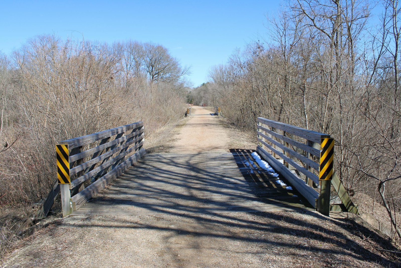 Looking east